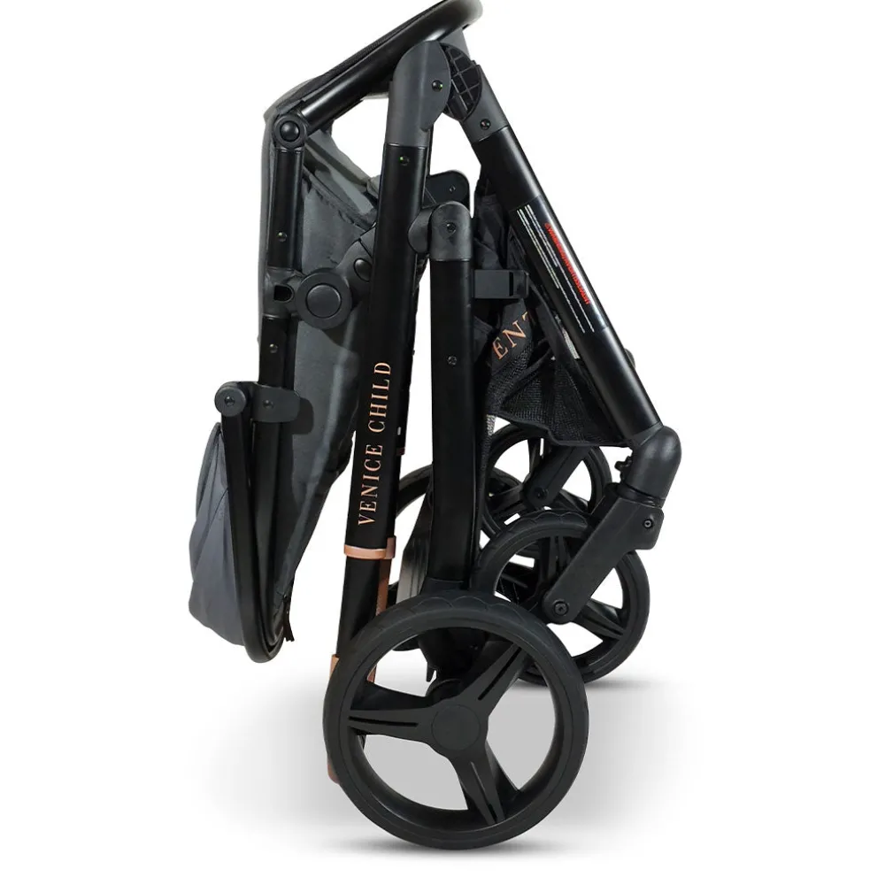 Ventura Single to Double Sit-and-Stand Stroller & Bassinet