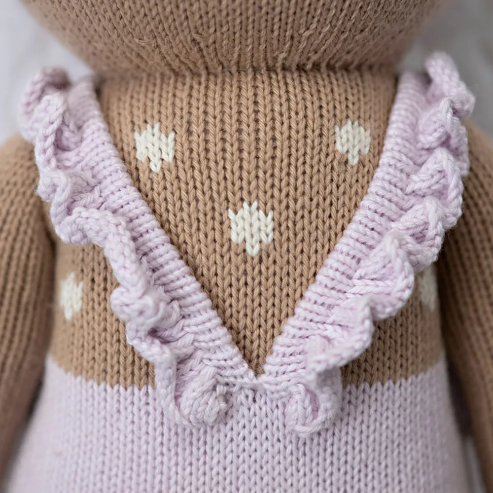 Violet The Fawn Hand-Knit Doll