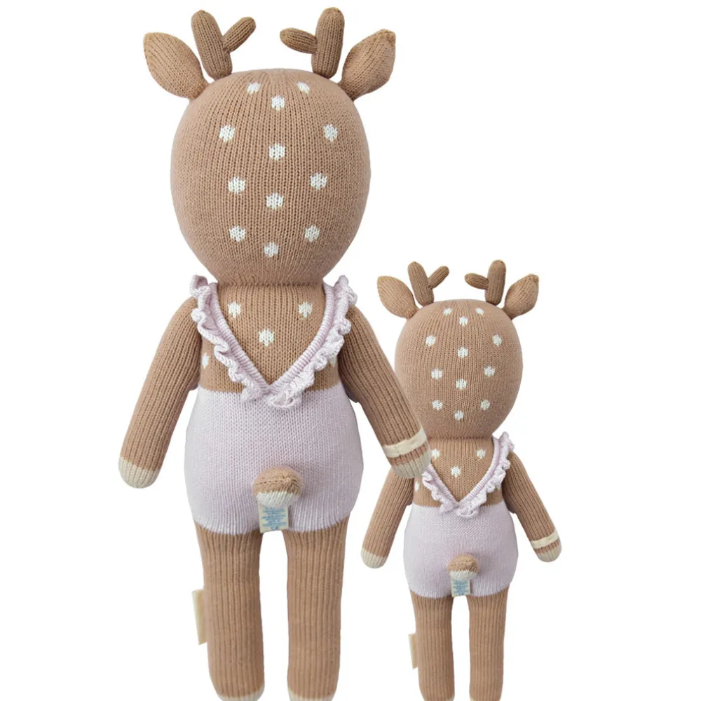 Violet The Fawn Hand-Knit Doll