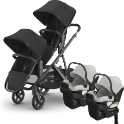Vista V3 Twin Stroller + Aria V2 Travel System