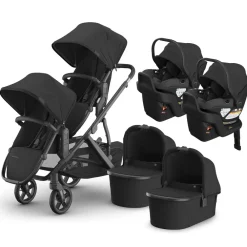 Vista V3 Twin Stroller + Aria V2 Travel System