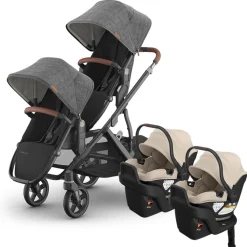 Vista V3 Twin Stroller + Aria V2 Travel System