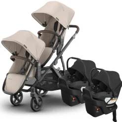 Vista V3 Twin Stroller + Aria V2 Travel System