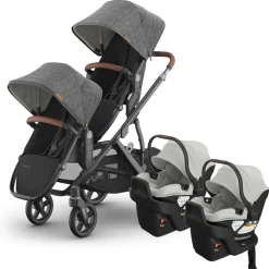 Vista V3 Twin Stroller + Aria V2 Travel System