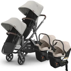 Vista V3 Twin Stroller + Aria V2 Travel System