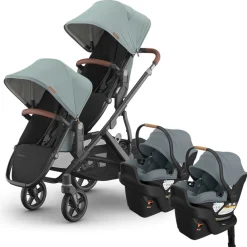 Vista V3 Twin Stroller + Aria V2 Travel System