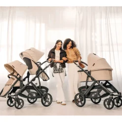 Vista V3 Twin Stroller + Aria V2 Travel System