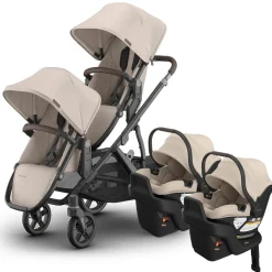 Vista V3 Twin Stroller + Aria V2 Travel System