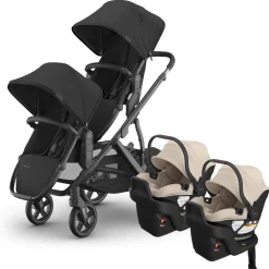 Vista V3 Twin Stroller + Aria V2 Travel System