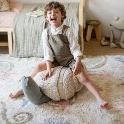 Water Lily Pond Washable Play Rug