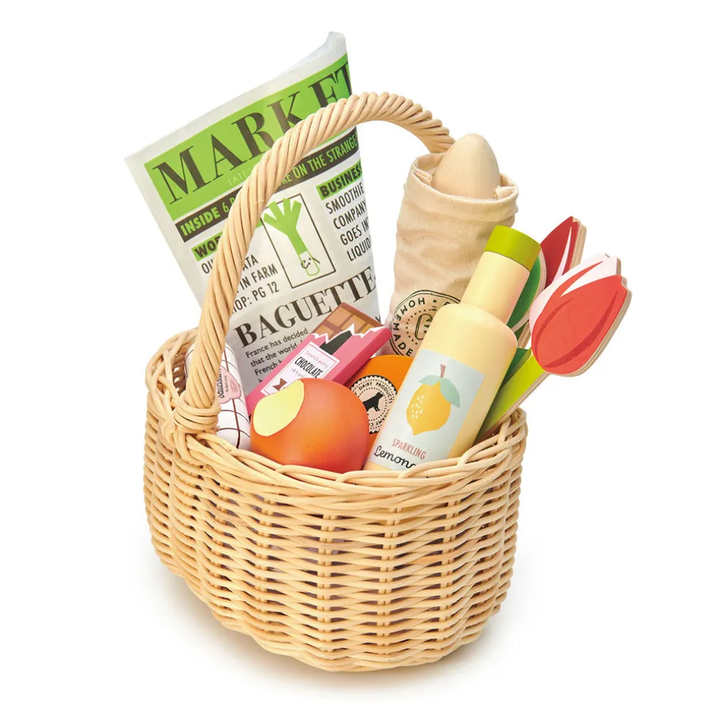 Wicker Shopping Basket