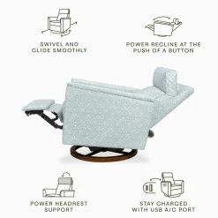 Willa Plus Power Glider Recliner with Power Headrest