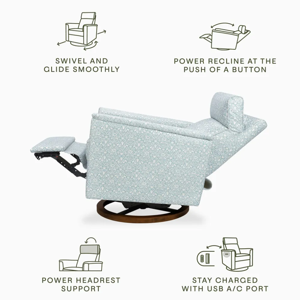 Willa Plus Power Glider Recliner with Power Headrest
