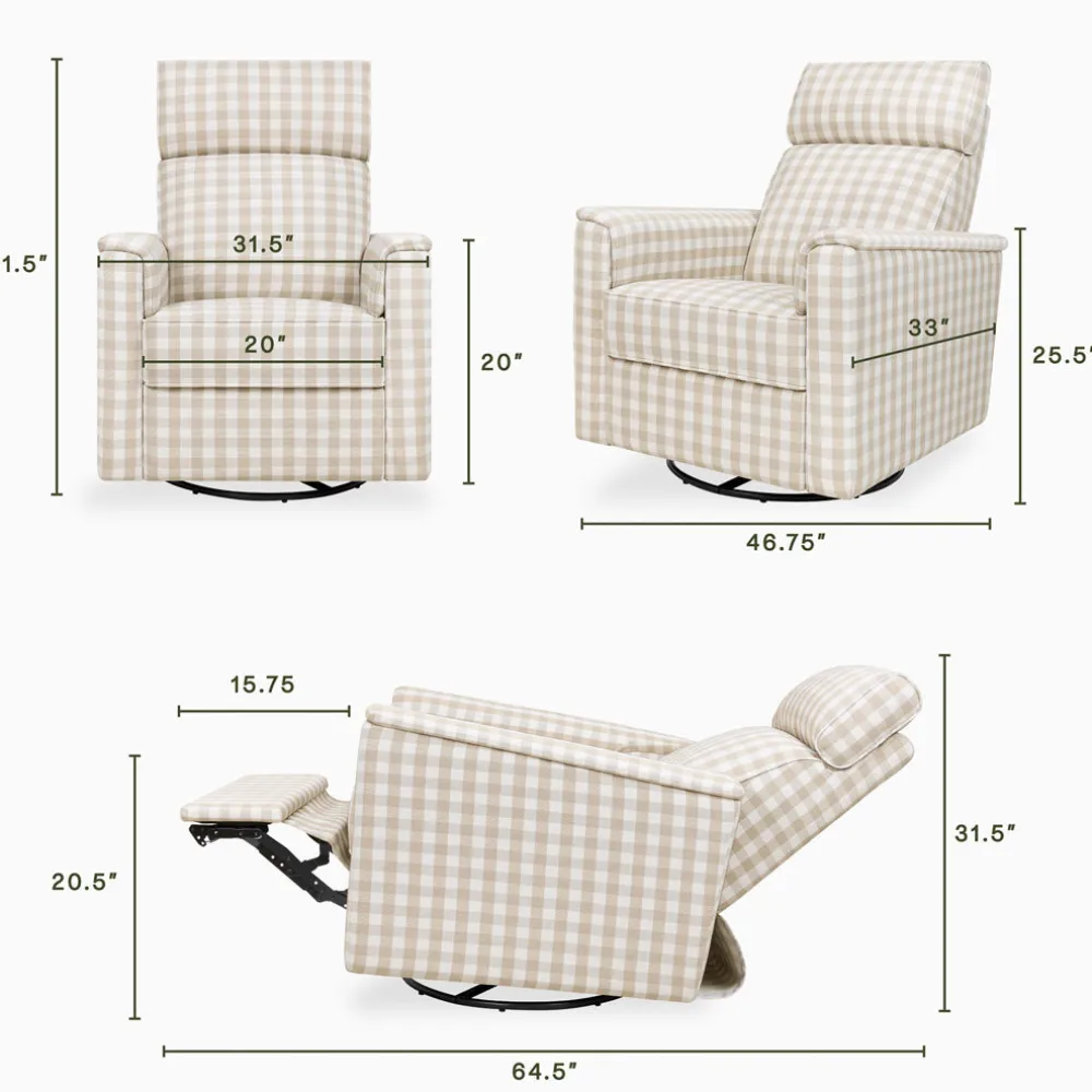 Willa Plus Power Glider Recliner with Power Headrest