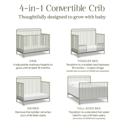 Winston 4 in 1 Convertible Crib