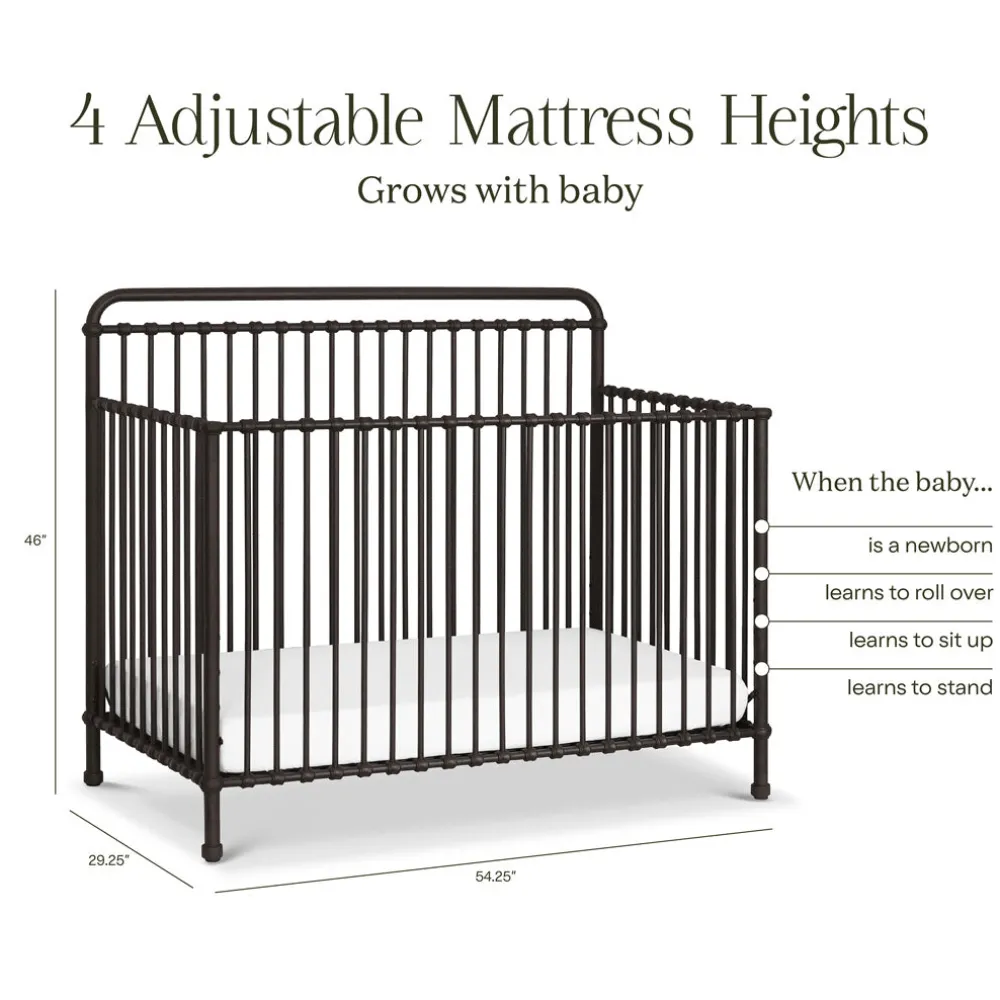 Winston 4 in 1 Convertible Crib