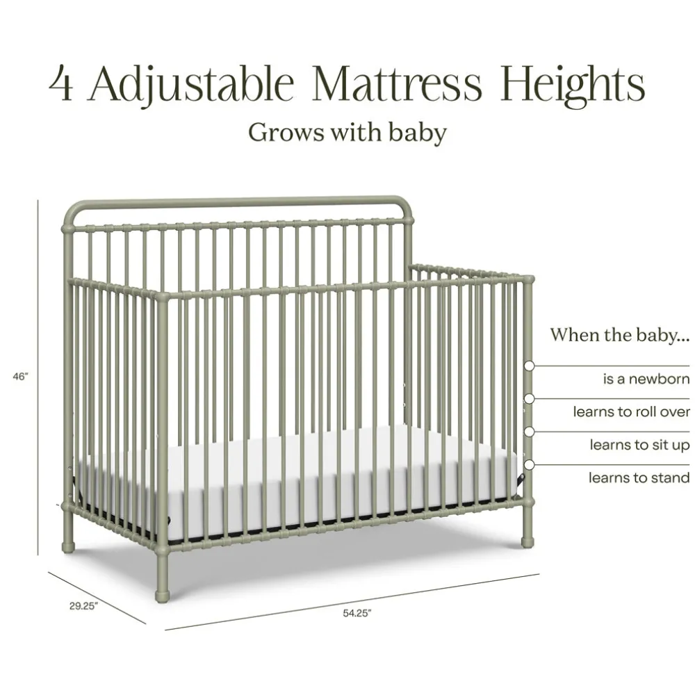 Winston 4 in 1 Convertible Crib