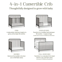 Winston 4 in 1 Convertible Crib