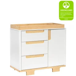 Yuzu 3-Drawer Compact Changer Dresser with Removable Changing Tray (41