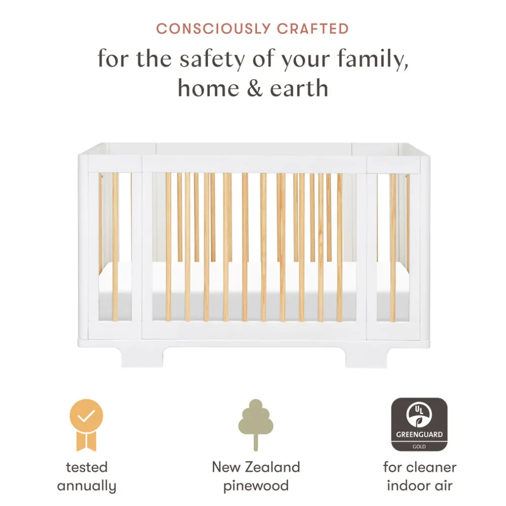 Yuzu 8-In-1 Convertible Crib With All Stages Conversion Kits