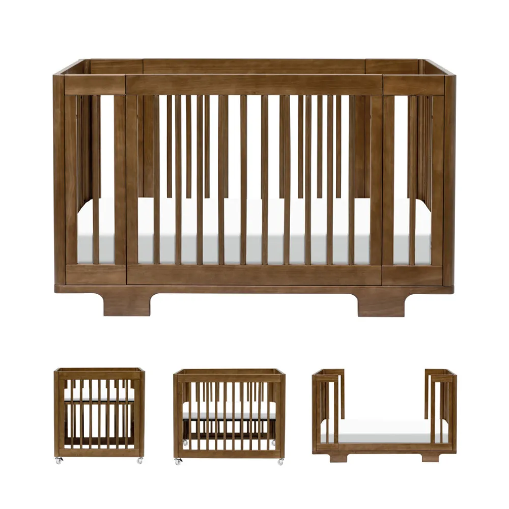 Yuzu 8-In-1 Convertible Crib With All Stages Conversion Kits